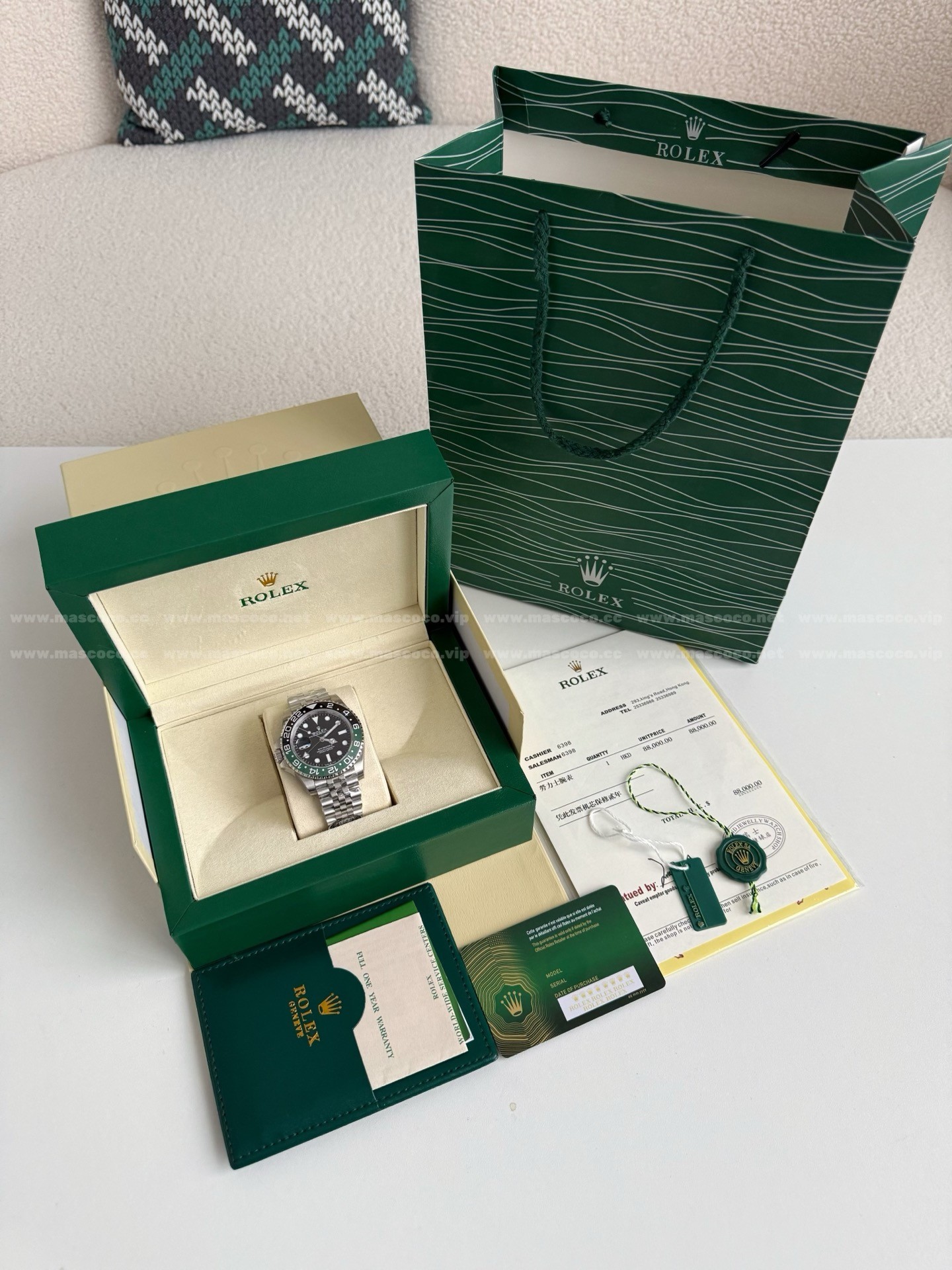 「#4702」Rolex Prime Greenwich Sprite Ring Men’s wristwatches 40mm - Image 2