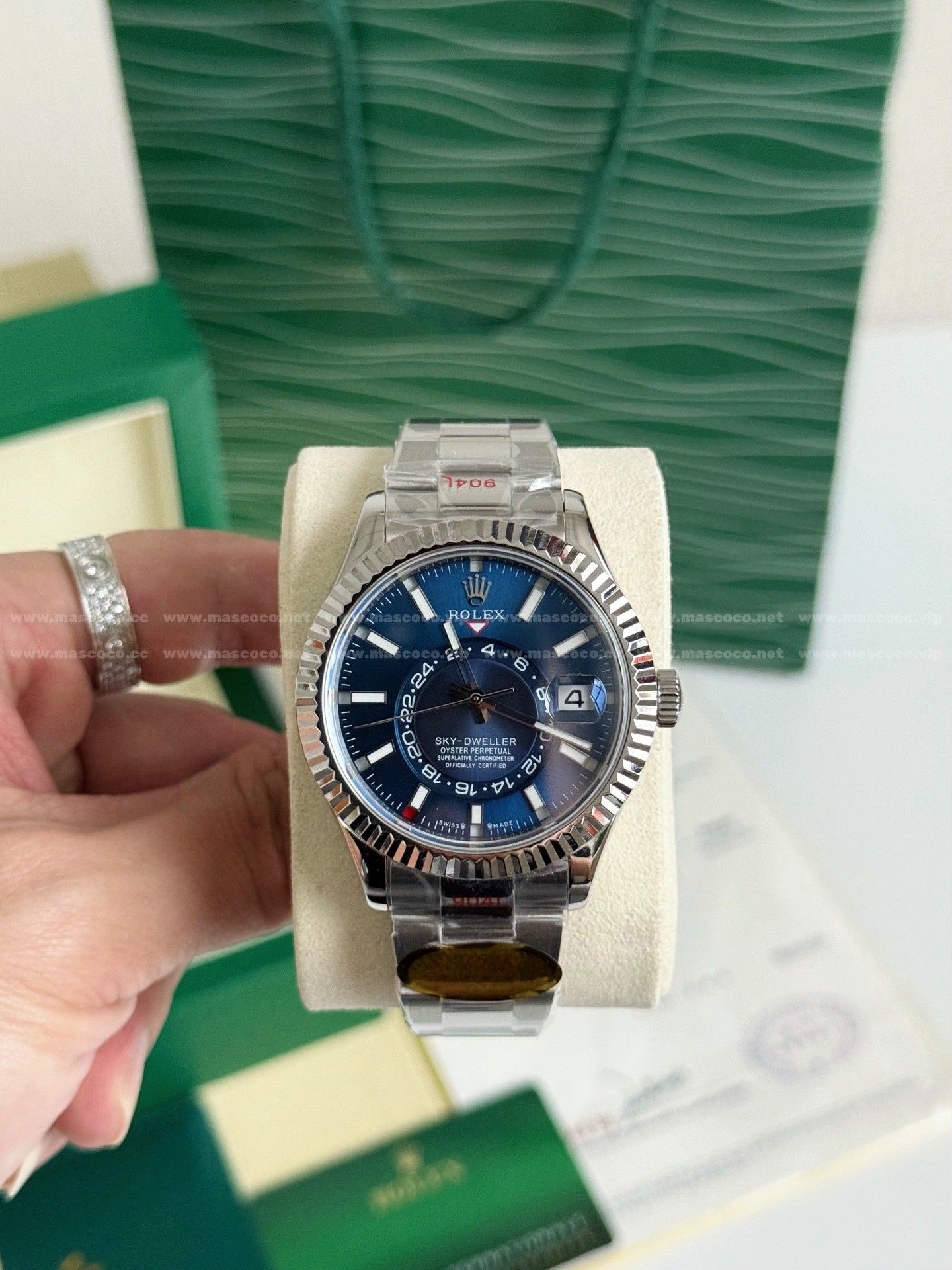 「#4703」Rolex Sky Skywalker series Navigator ,42mm - Image 4