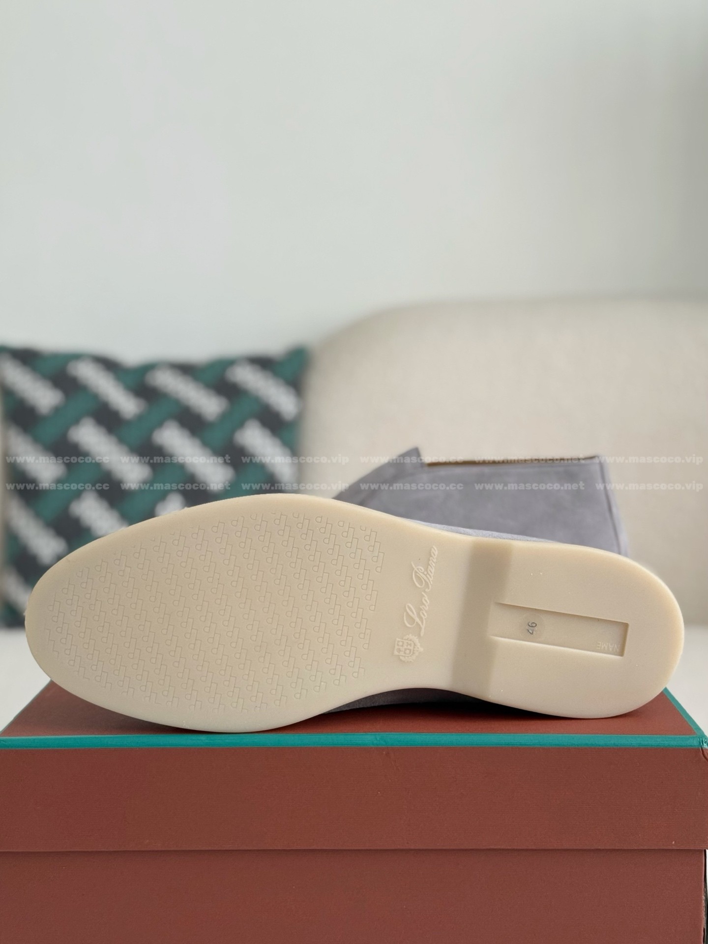 「#4714」Loro Piana Summer Charms Walk Moccasin Shoes - Image 6