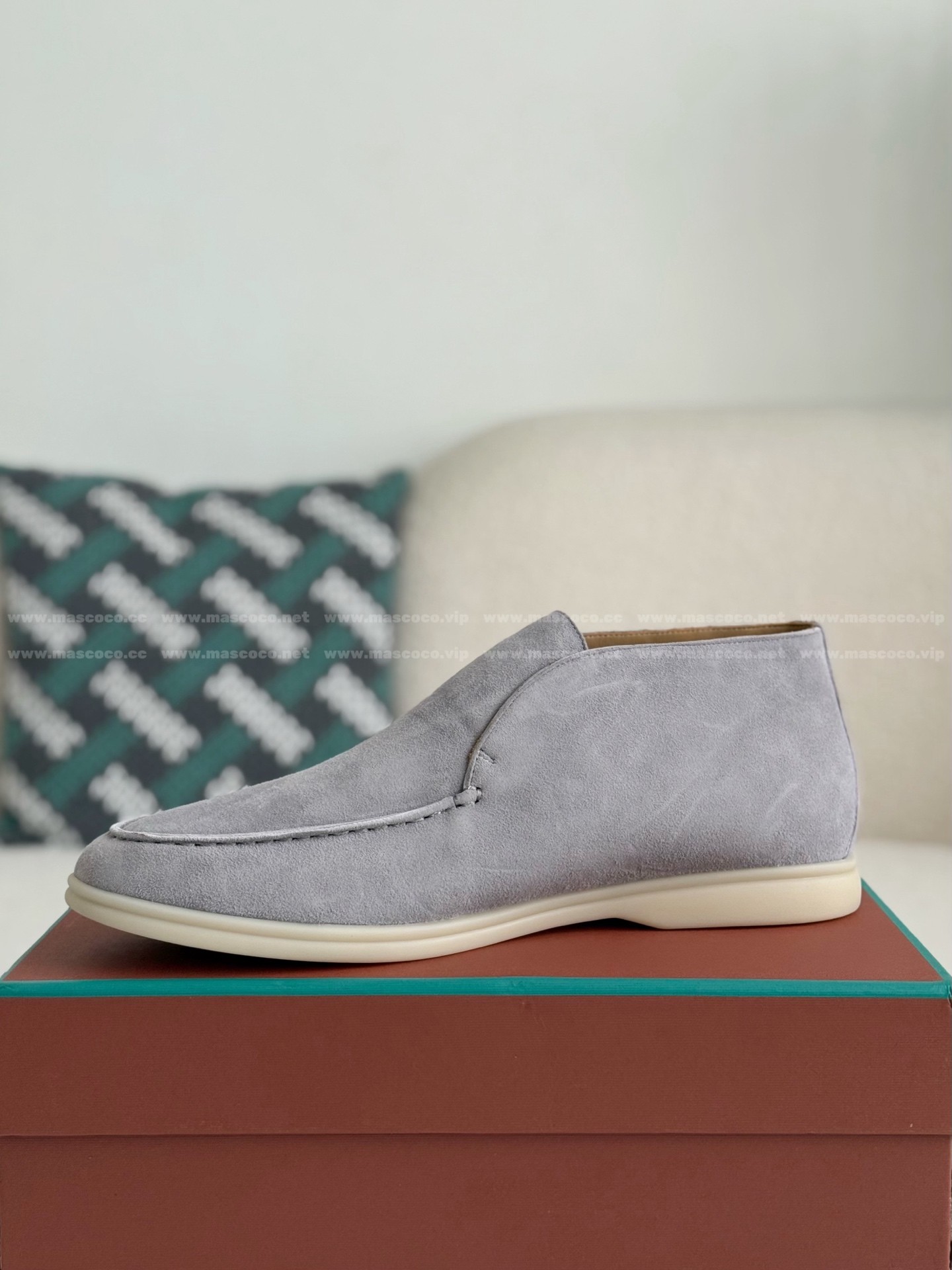 「#4714」Loro Piana Summer Charms Walk Moccasin Shoes - Image 5