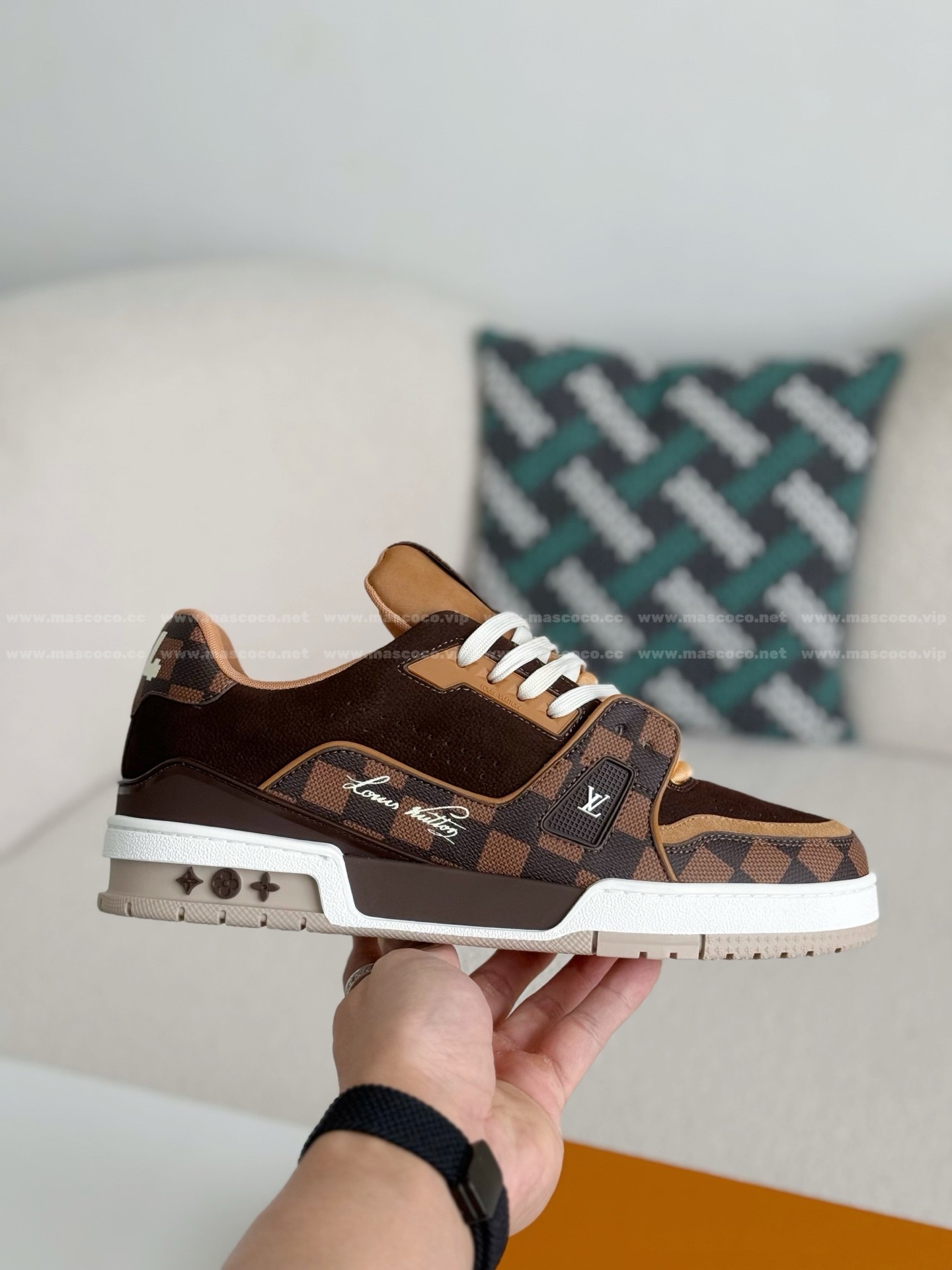「#4738」LOUIS VUITTON x NIGO TRAINER FW25 SNEAKERS - Image 6