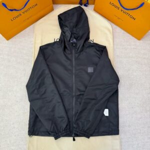 「#4768」LOUIS VUITTON jacquard double-faced windbreaker jacket