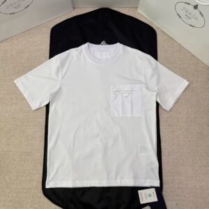 「#4794」PRADA pocket patchwork zipper short sleeves
