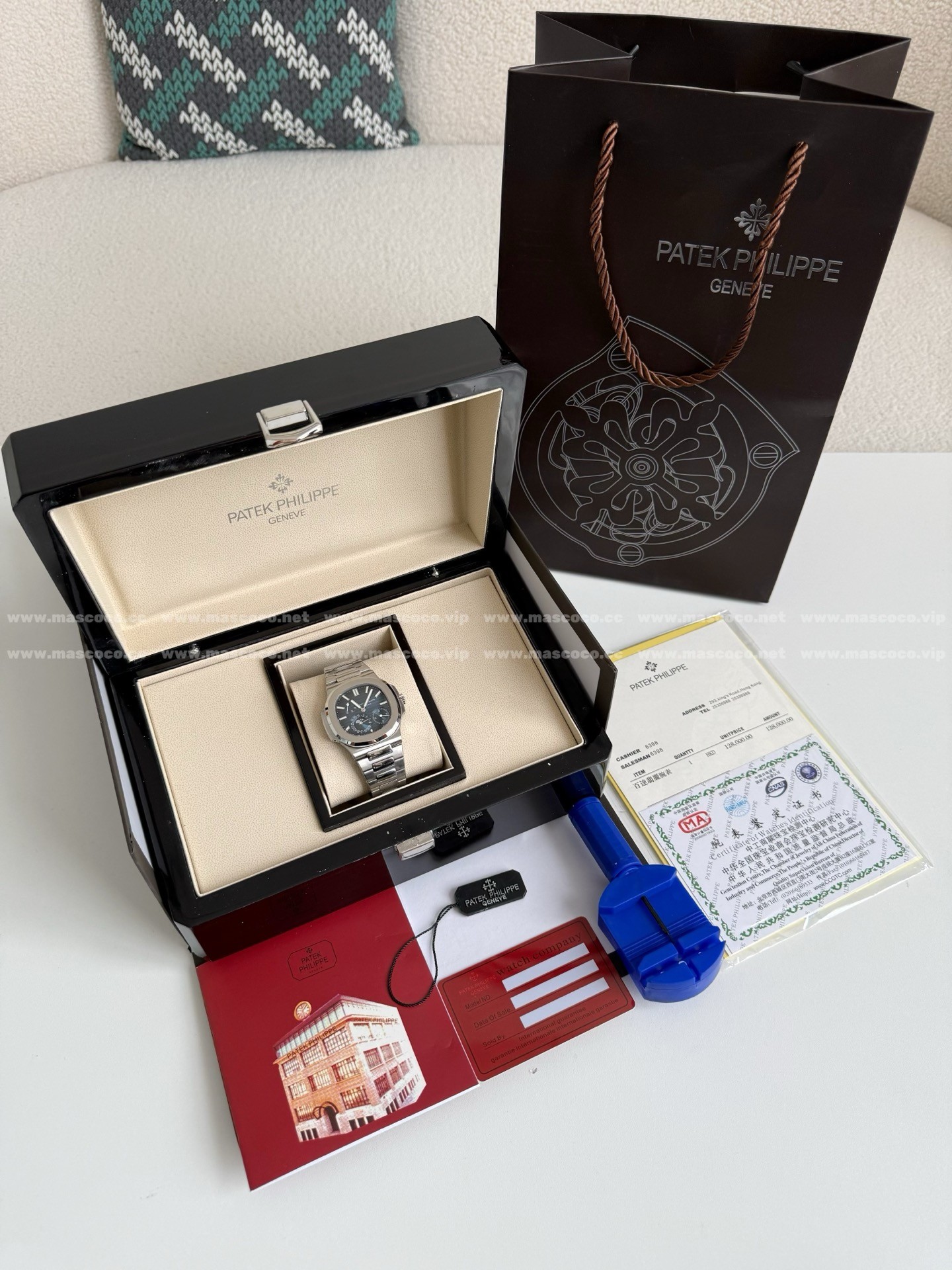 「#4837」PATEK PHILIPPE NAUTILUS SERIES WATCH,40MM - Image 2