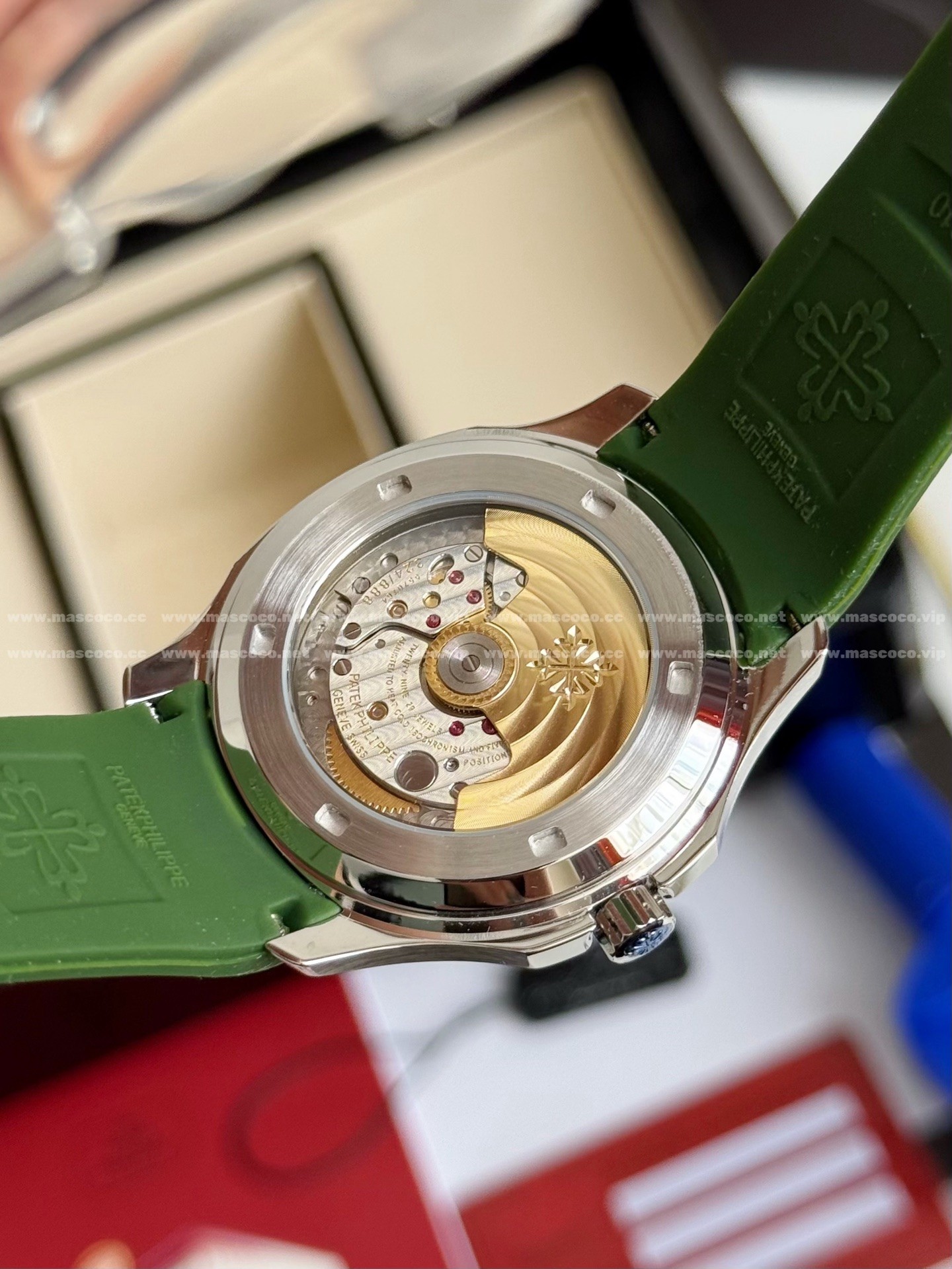 「#4838」PATEK PHILIPPE AQUANAUT SERIES 120-METER WATERPROOF WATCH,42.2MM - Image 10