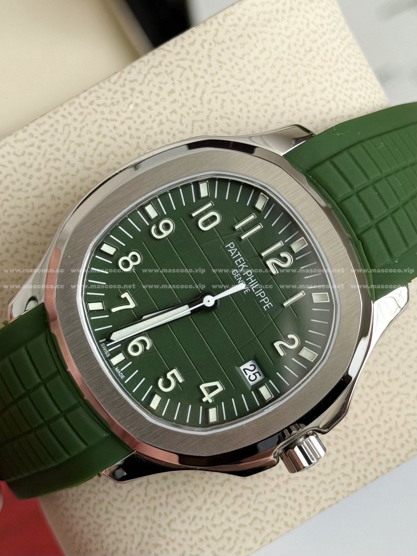 「#4838」PATEK PHILIPPE AQUANAUT SERIES 120-METER WATERPROOF WATCH,42.2MM - Image 6