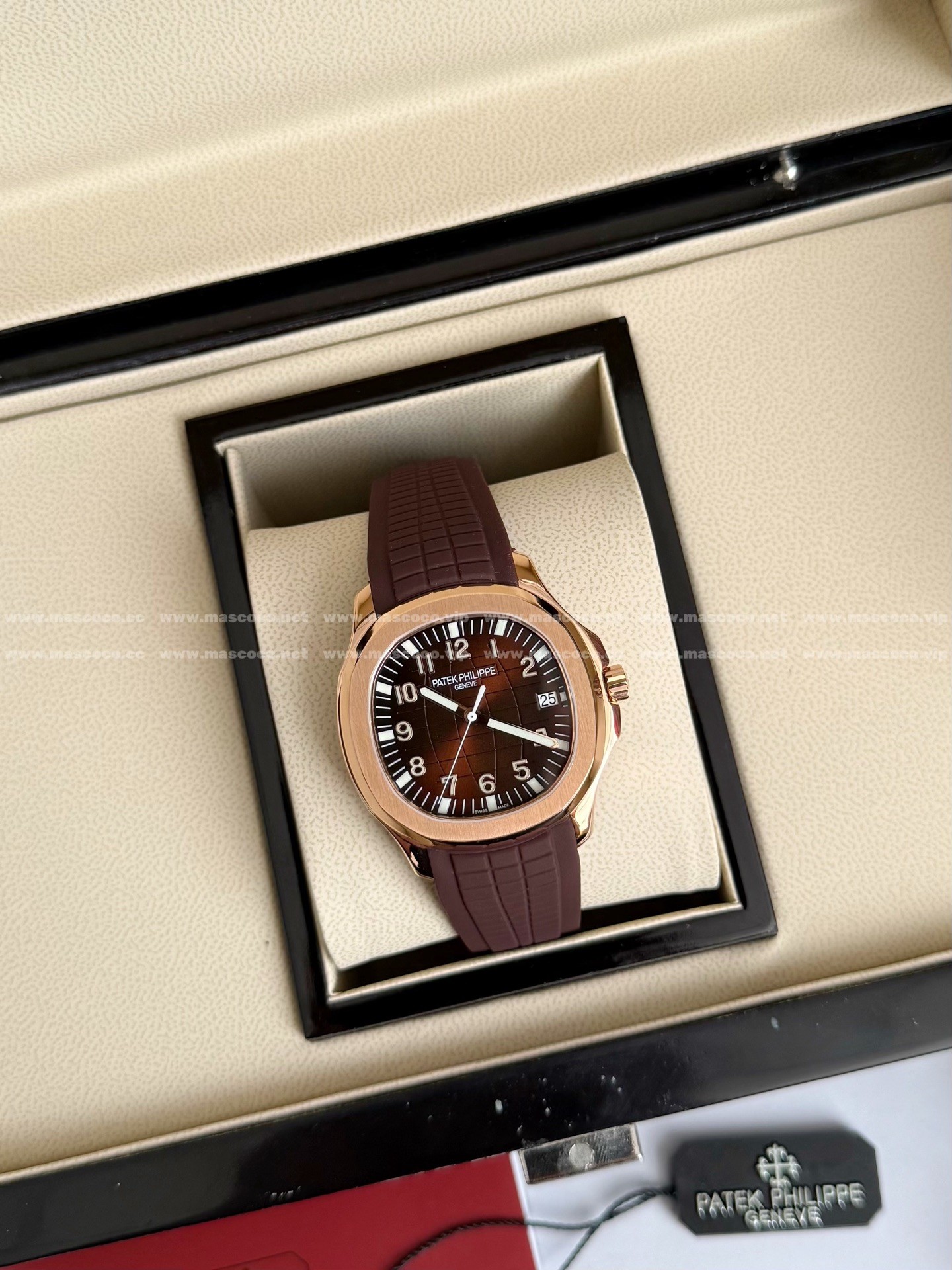 「#4840」PATEK PHILIPPE AQUANAUT SERIES 120-METER WATERPROOF WATCH,40.8MM - Image 3