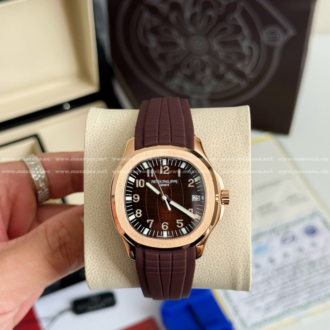 「#4840」PATEK PHILIPPE AQUANAUT SERIES 120-METER WATERPROOF WATCH,40.8MM