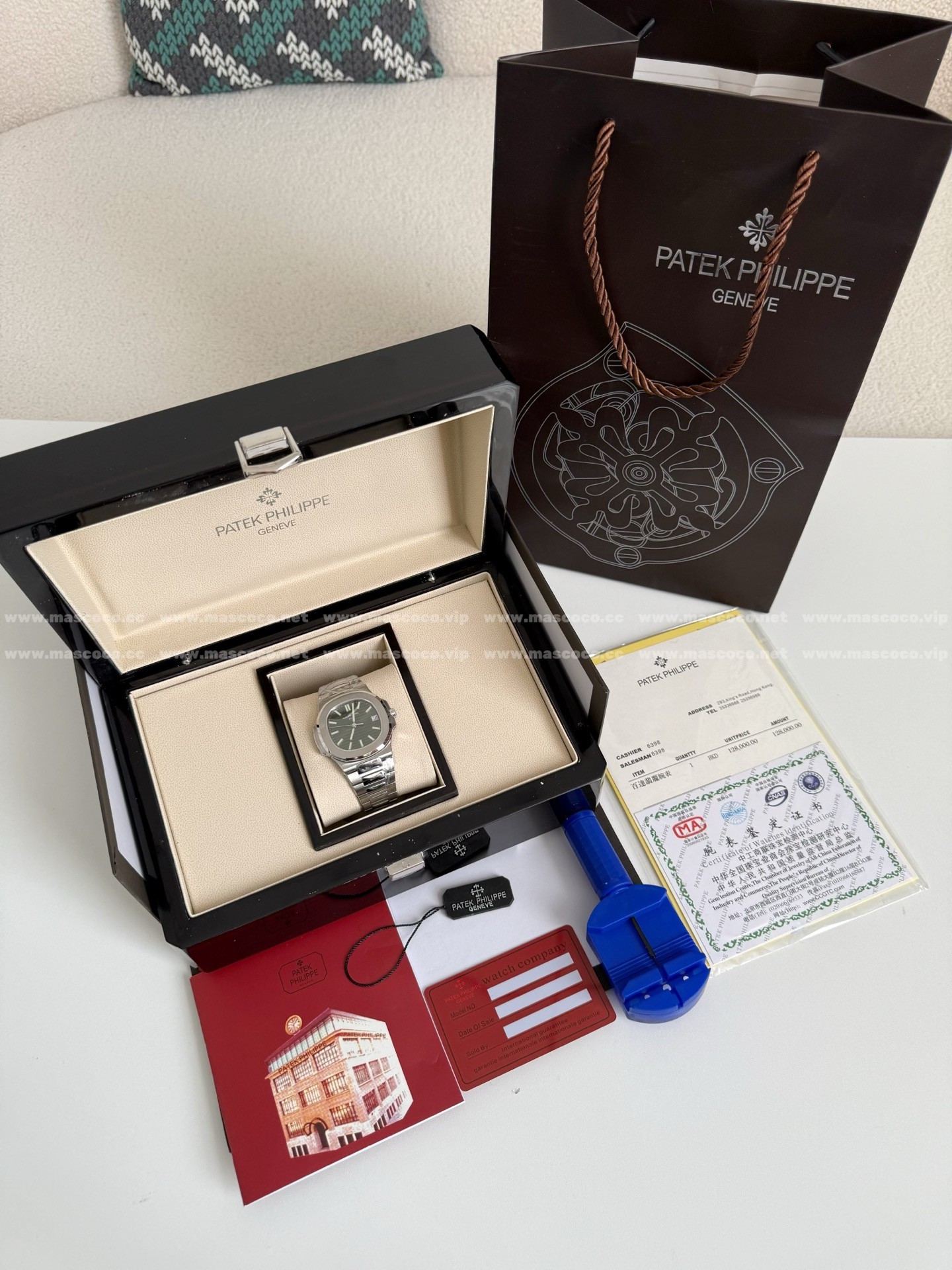 「#4842」PATEK PHILIPPE NAUTILUS SERIES WATCH,40MM - Image 2