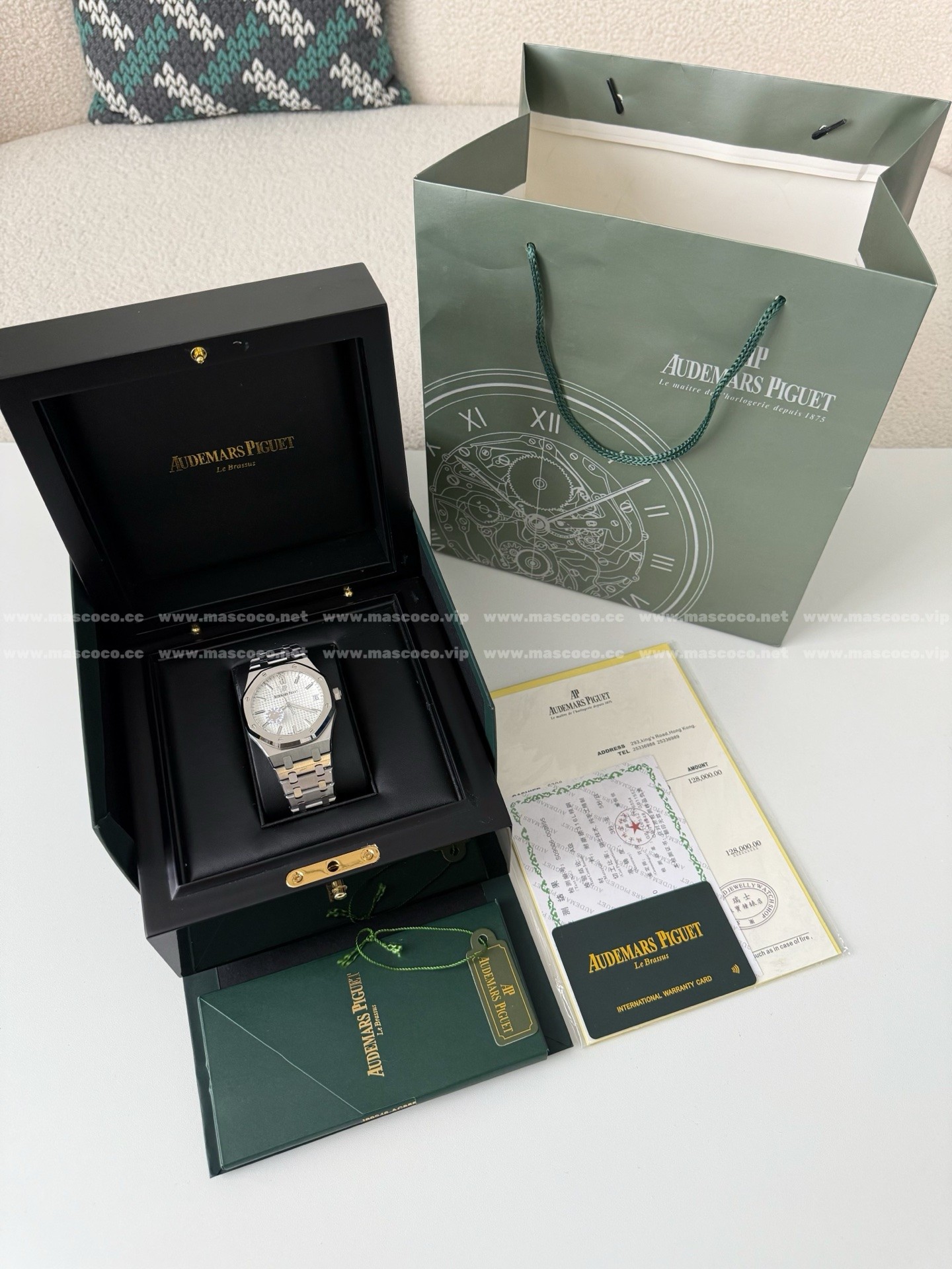 「#4852」Audemars Piguet Royal Oak Series Men's Watch 41mm - Image 2