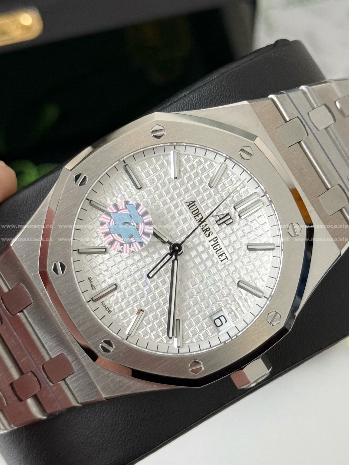 「#4852」Audemars Piguet Royal Oak Series Men's Watch 41mm - Image 6