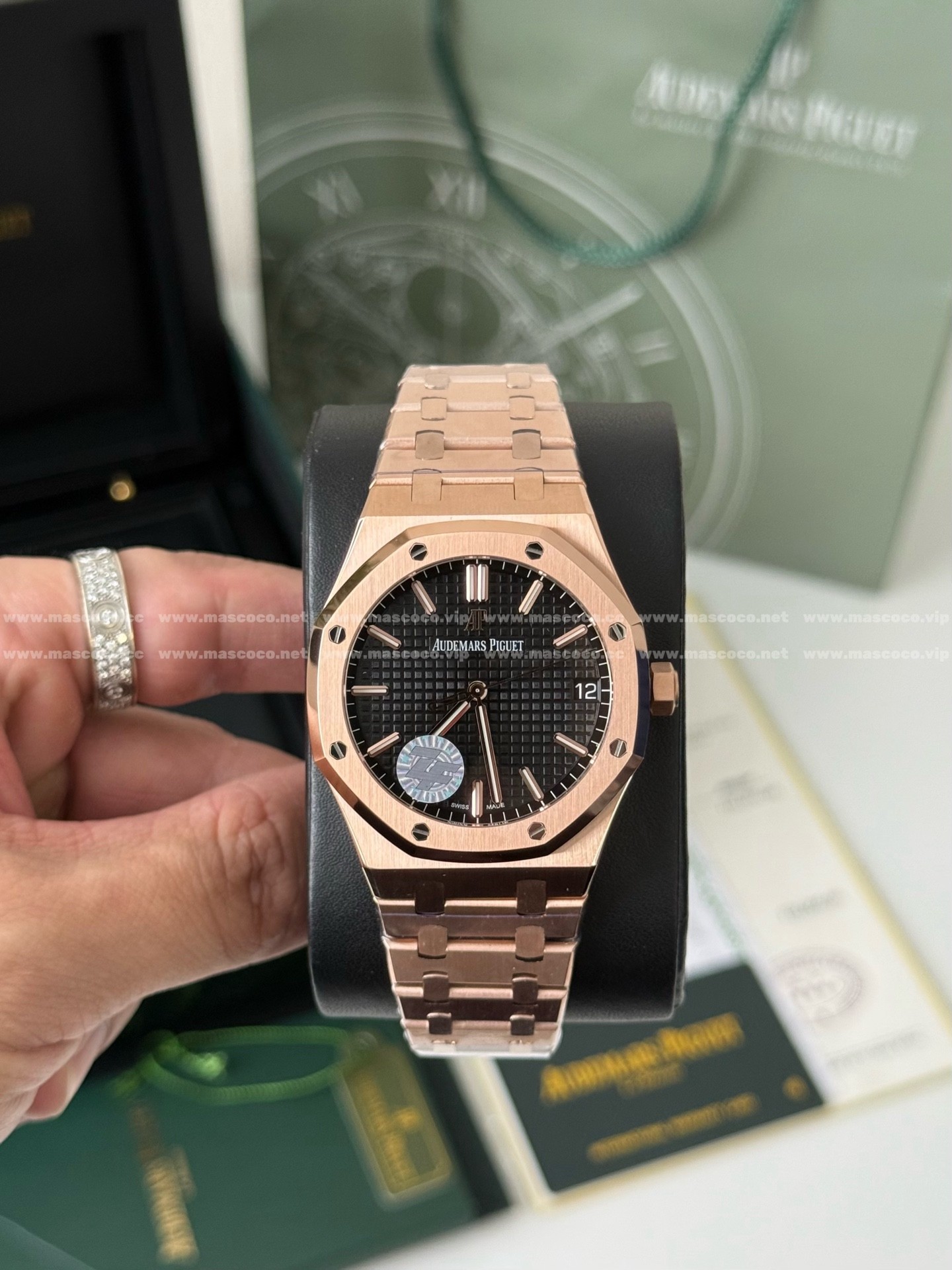 「#4853」Audemars Piguet Royal Oak Series Men's Watch 41mm - Image 4