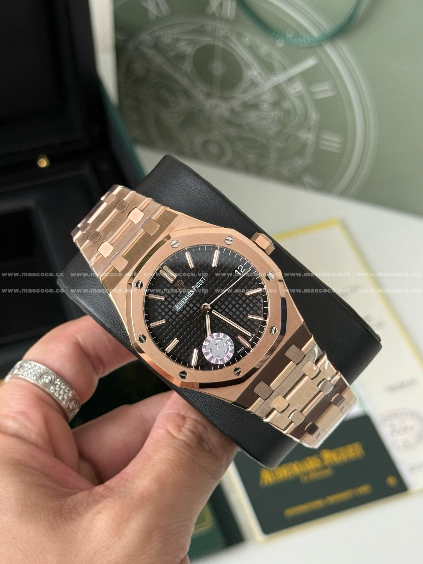 「#4853」Audemars Piguet Royal Oak Series Men's Watch 41mm - Image 5