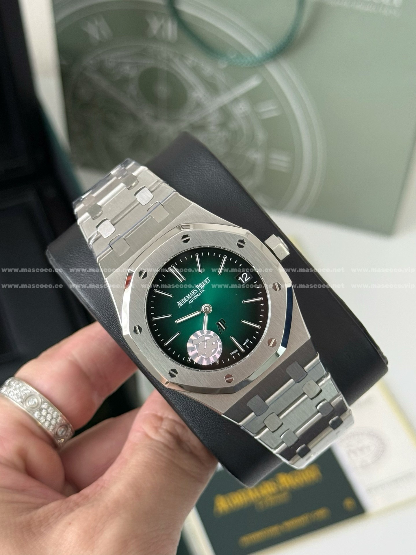 「#4854」Audemars Piguet Royal Oak Series Men's Watch 39mm - Image 5