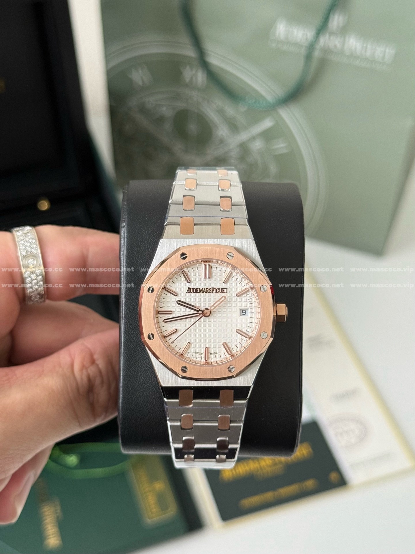 「#4855」Audemars Piguet Royal Oak Series Ladies's Watch 34mm - Image 4