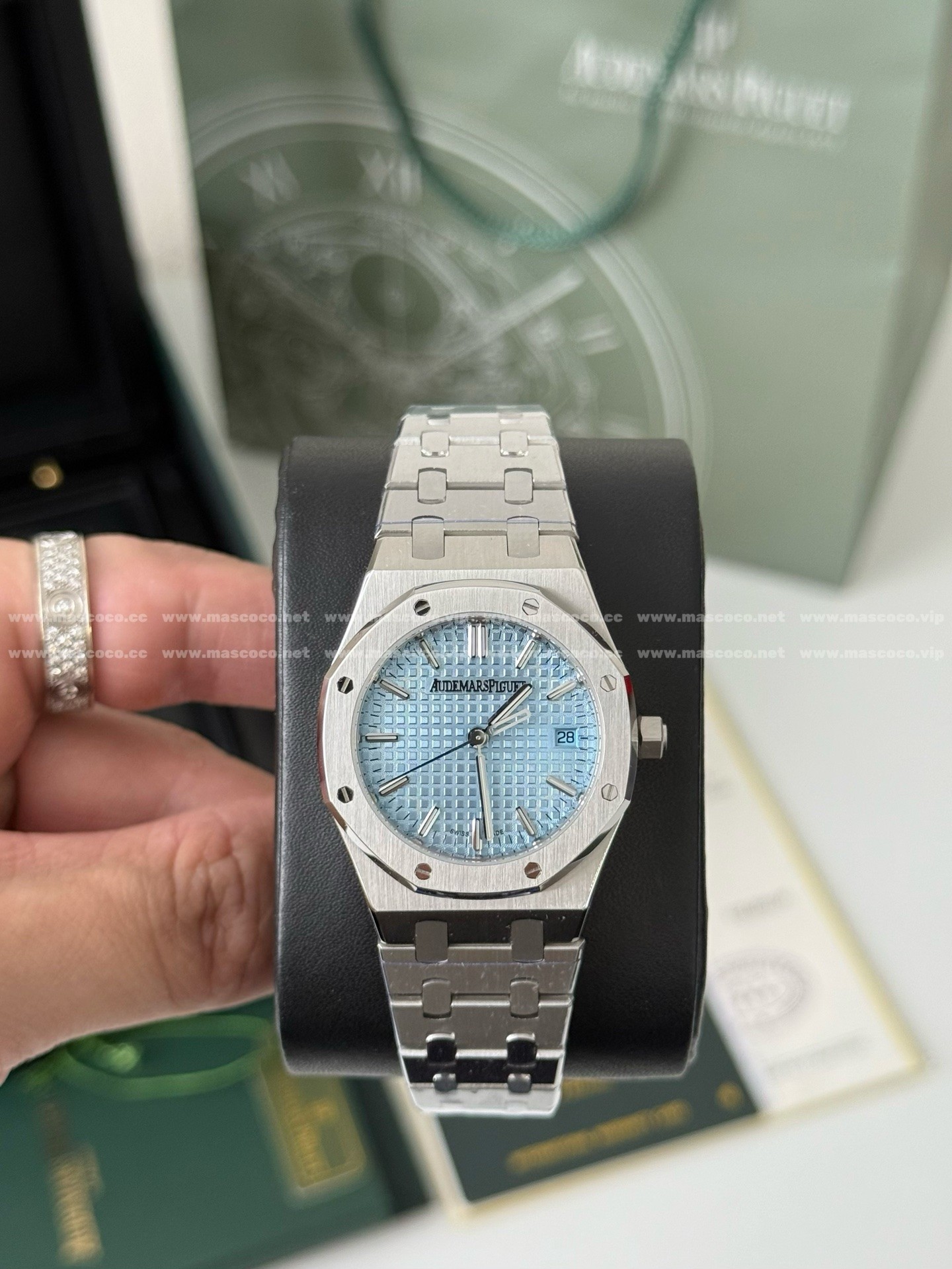 「#4856」Audemars Piguet Royal Oak Series Ladies's Watch 34mm - Image 4