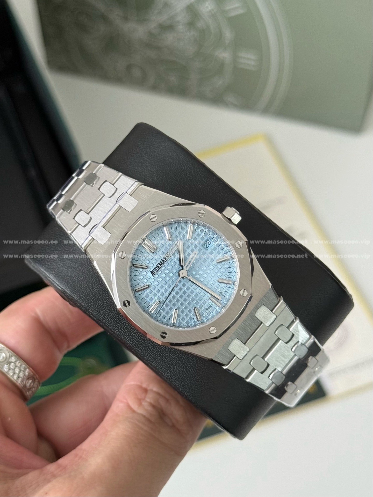 「#4856」Audemars Piguet Royal Oak Series Ladies's Watch 34mm - Image 5