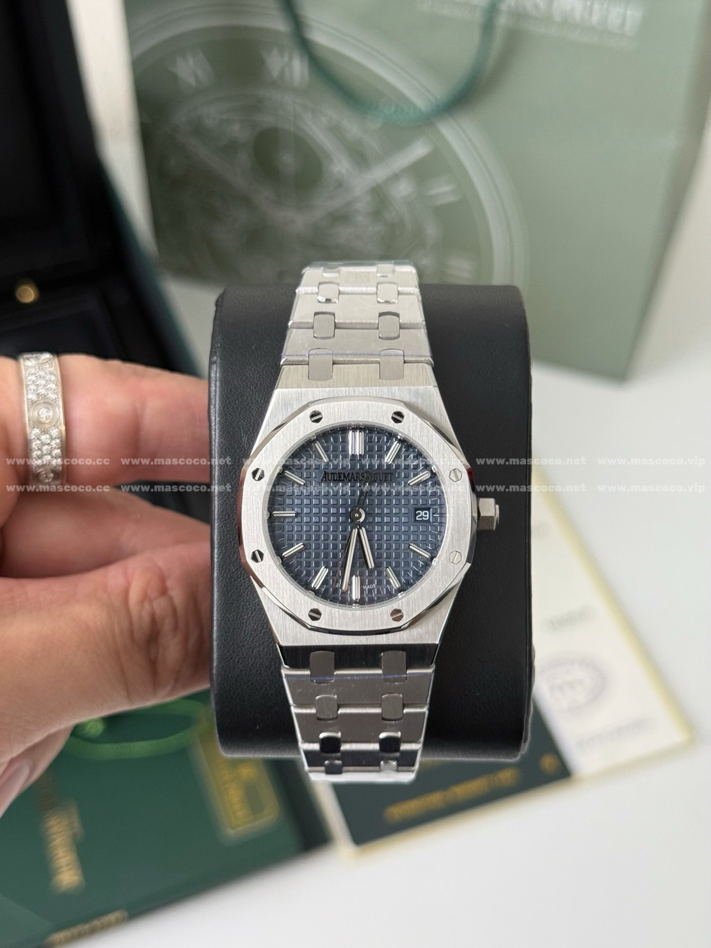 「#4857」Audemars Piguet Royal Oak Series Ladies's Watch 34mm - Image 4