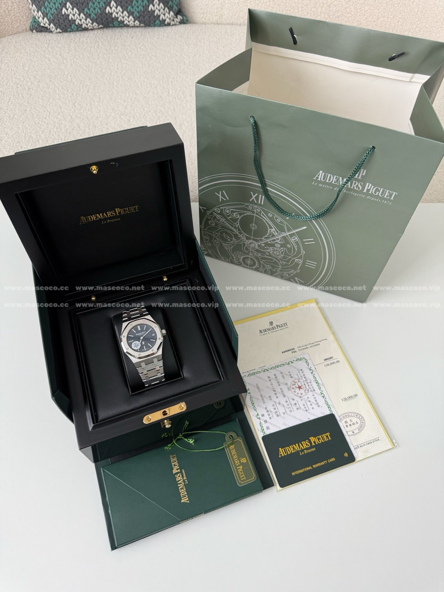 「#4858」Audemars Piguet Royal Oak Series Men's Watch 39mm - Image 2