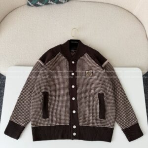 「#4789」Louis Vuitton SS25 colorblock embroidered jacquard jacket