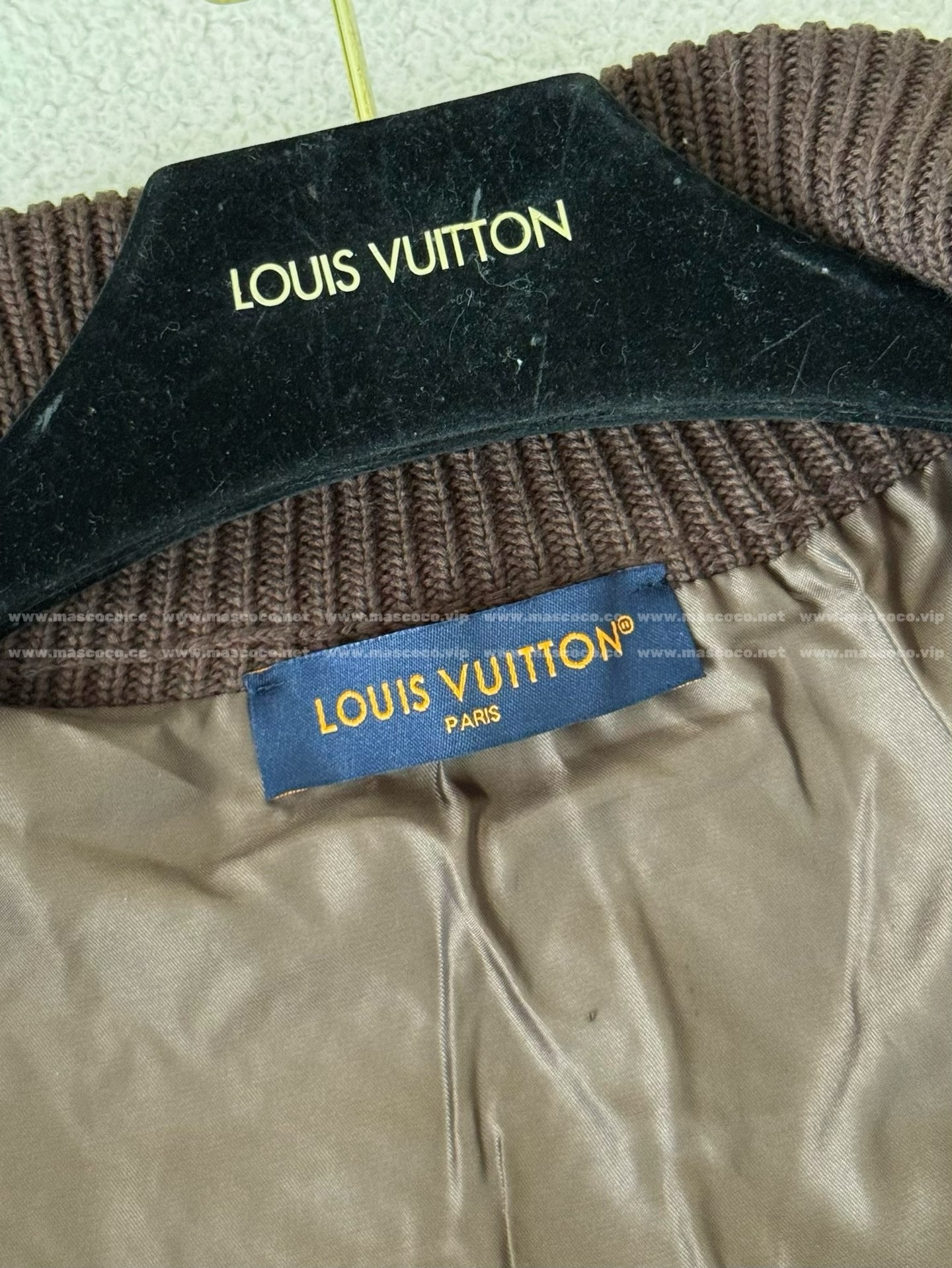 「#4789」Louis Vuitton SS25 colorblock embroidered jacquard jacket - Image 10