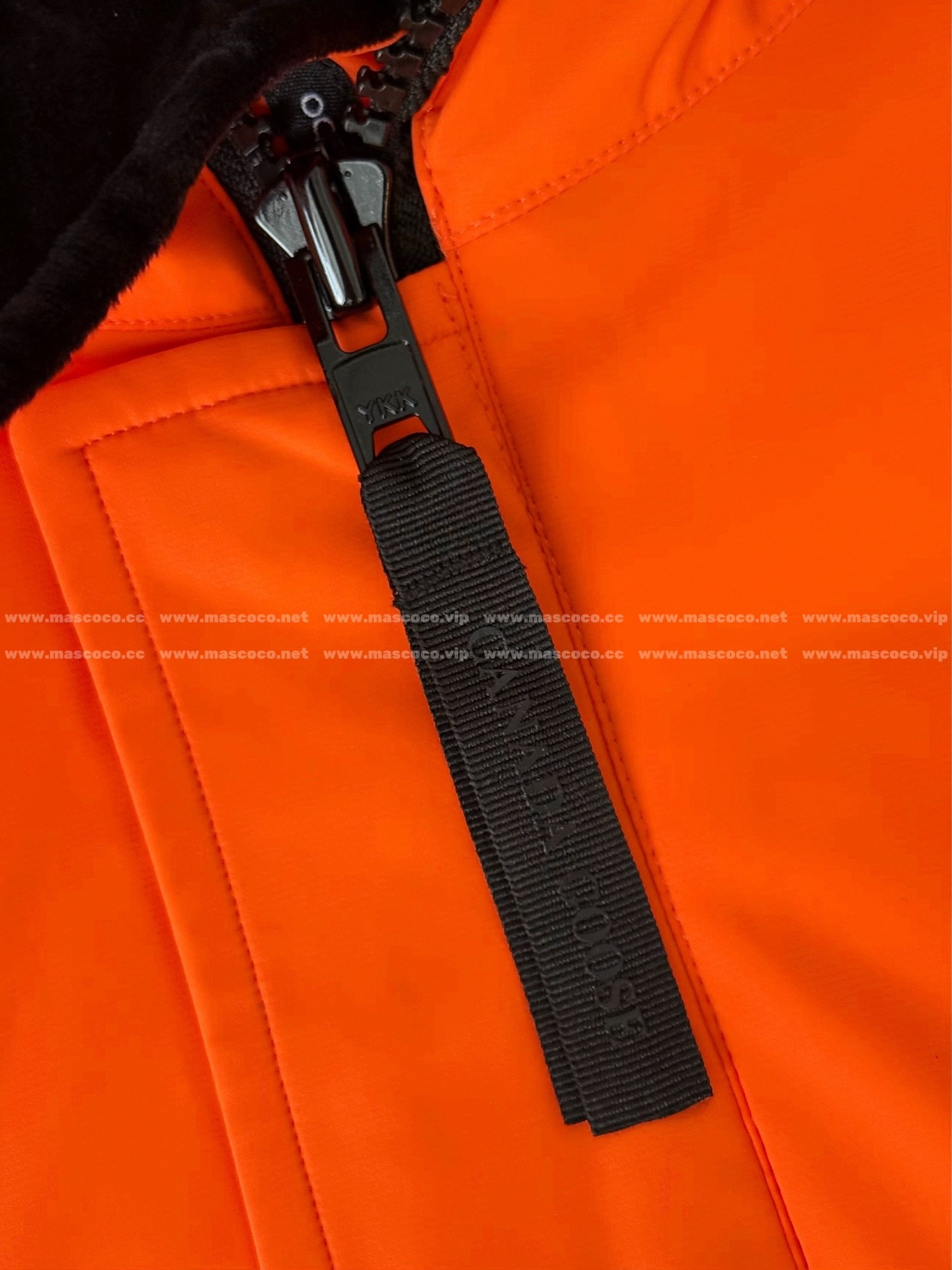 「#4860」Canada Goose x OVO Joint Model Reflective Strip Hooded Down Jacket - Image 9
