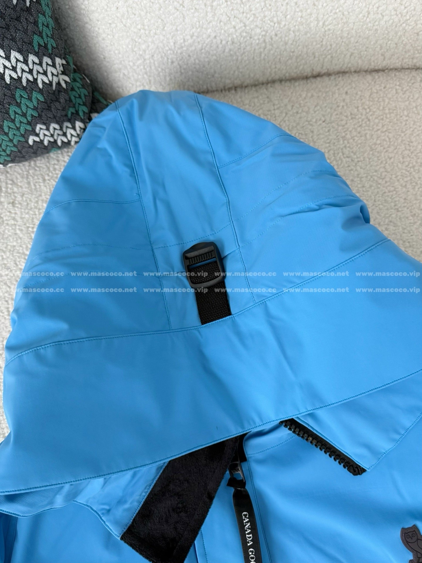 「#4861」Canada Goose x OVO Joint Model Reflective Strip Hooded Down Jacket - Image 6