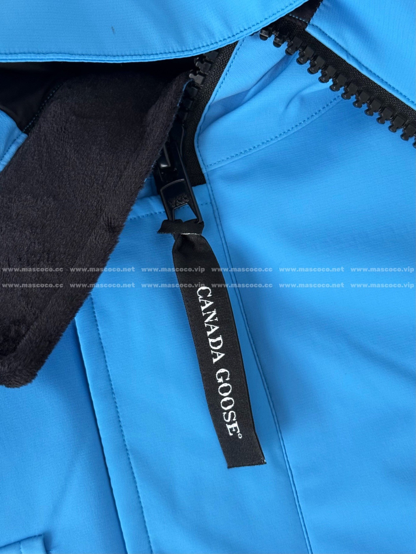 「#4861」Canada Goose x OVO Joint Model Reflective Strip Hooded Down Jacket - Image 7