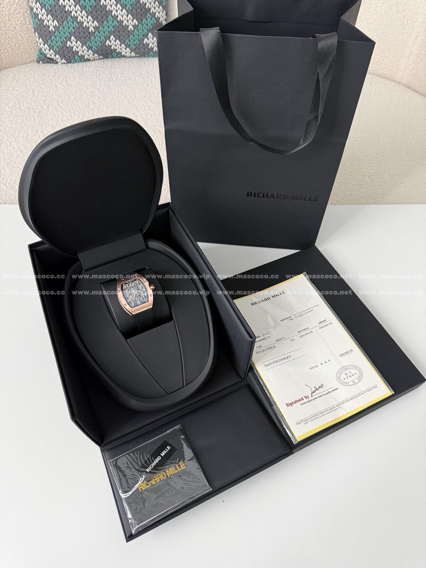 「#4924」RICHARD MILLE Men's Series Wristwatch 38.7*47.52MM - Image 2
