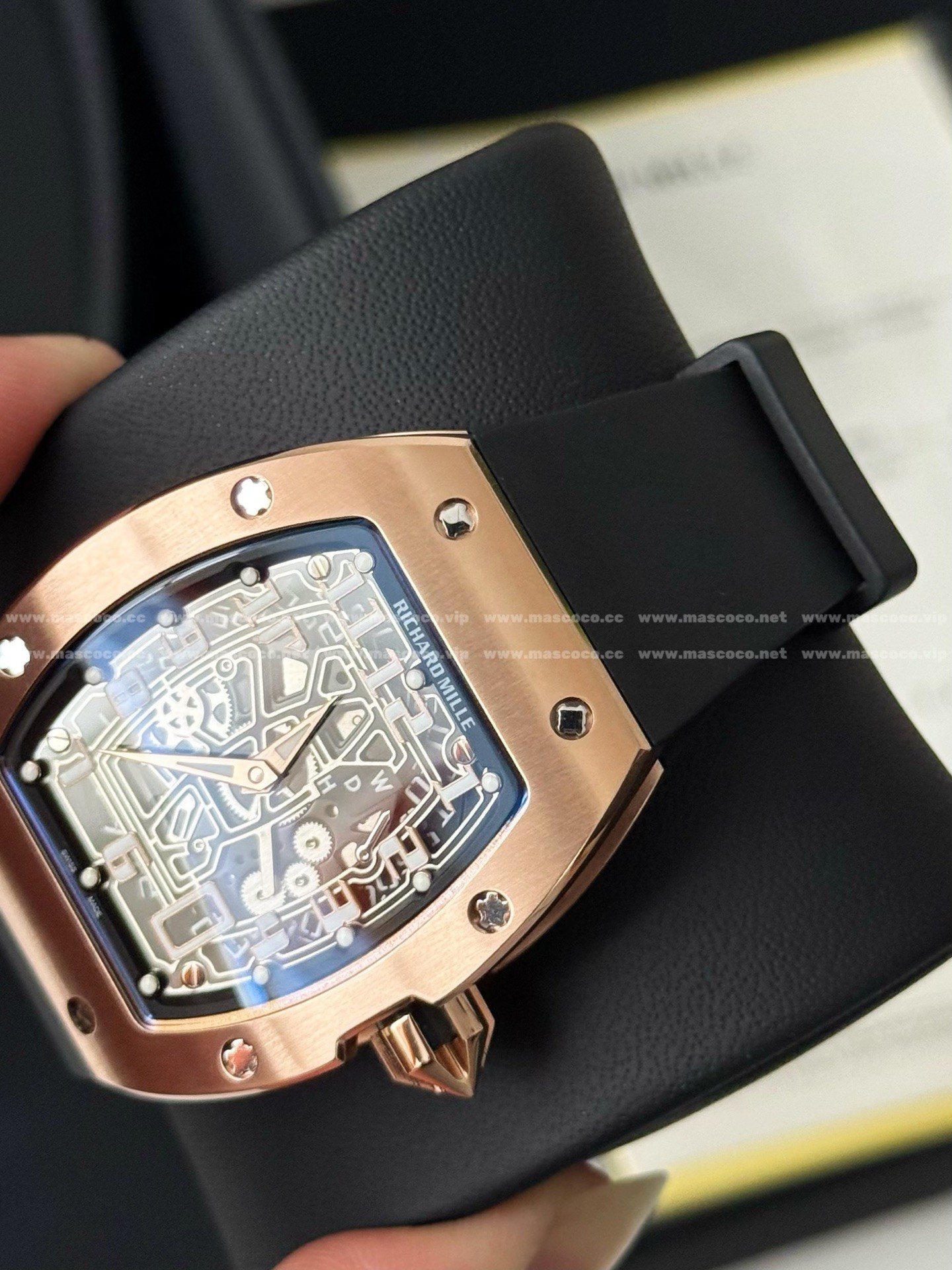 「#4924」RICHARD MILLE Men's Series Wristwatch 38.7*47.52MM - Image 7