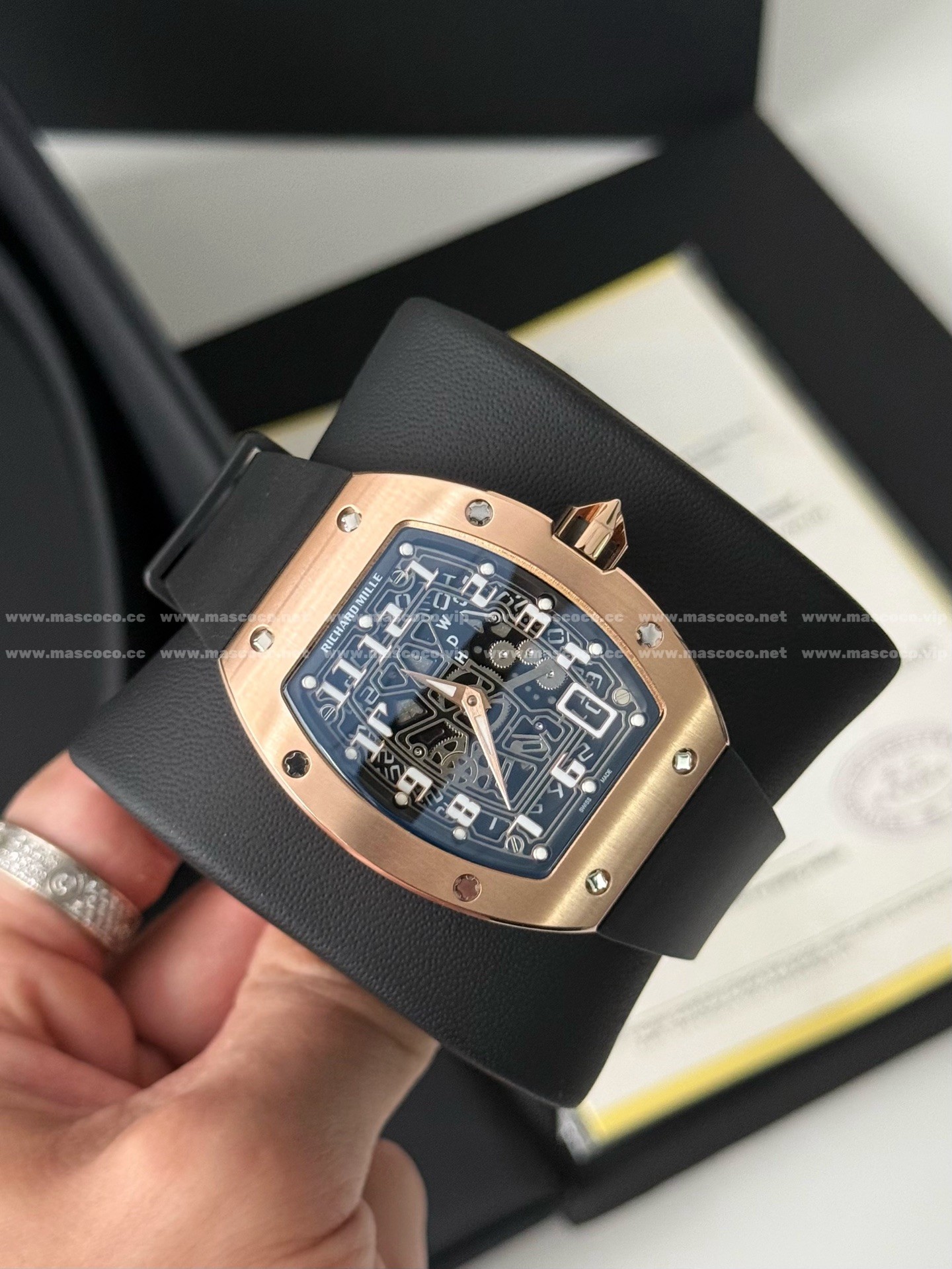 「#4924」RICHARD MILLE Men's Series Wristwatch 38.7*47.52MM - Image 5