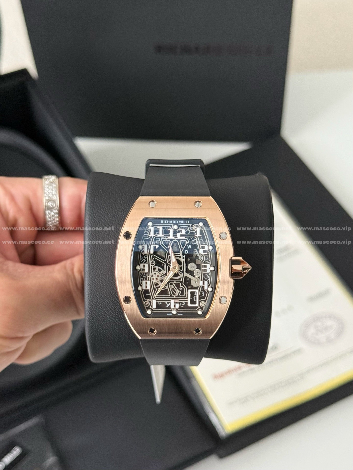 「#4924」RICHARD MILLE Men's Series Wristwatch 38.7*47.52MM - Image 4
