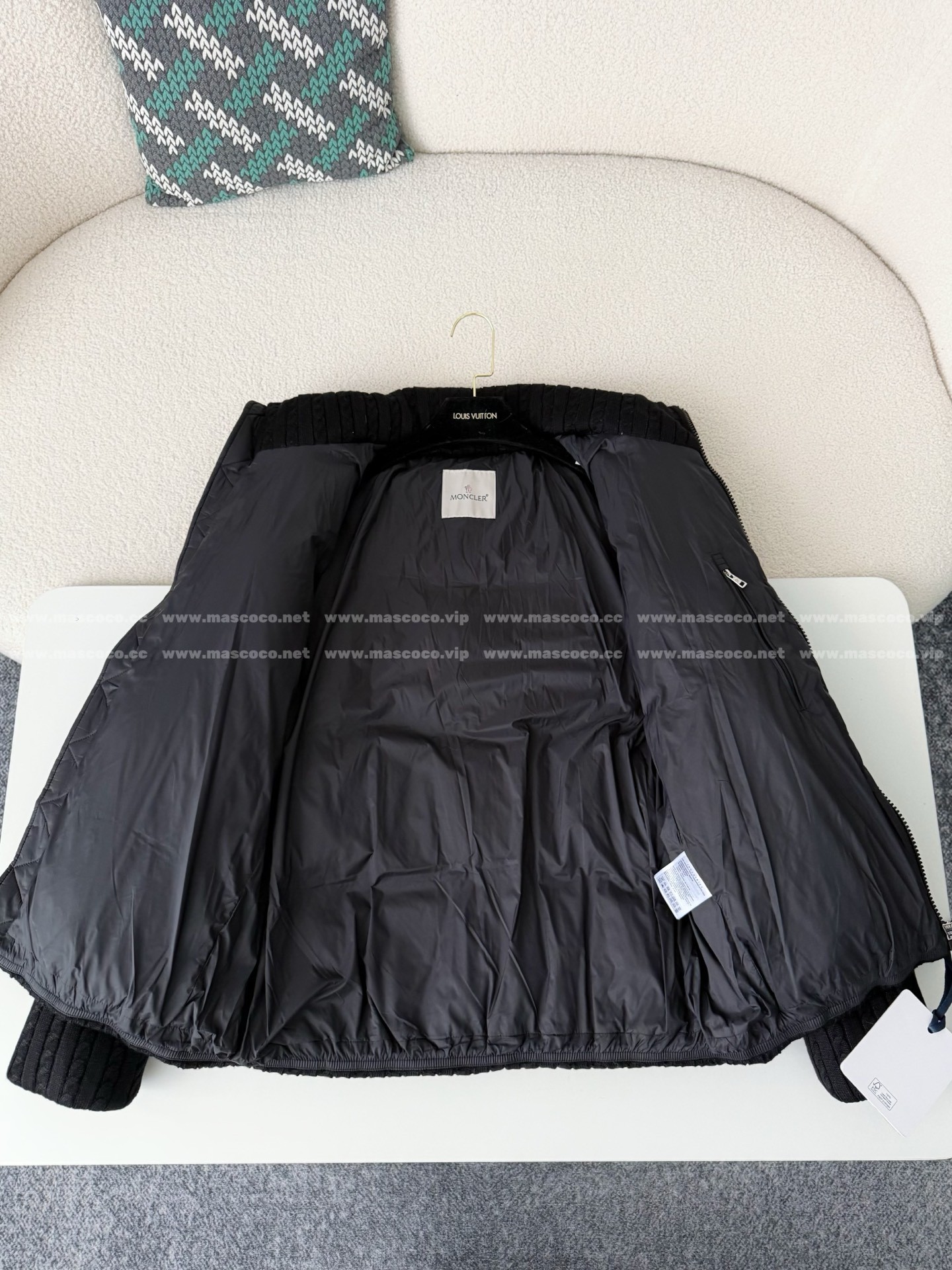 「#4933」Moncler Genius x Palm Angels FW24 Co-Branded Down Jacket - Image 9