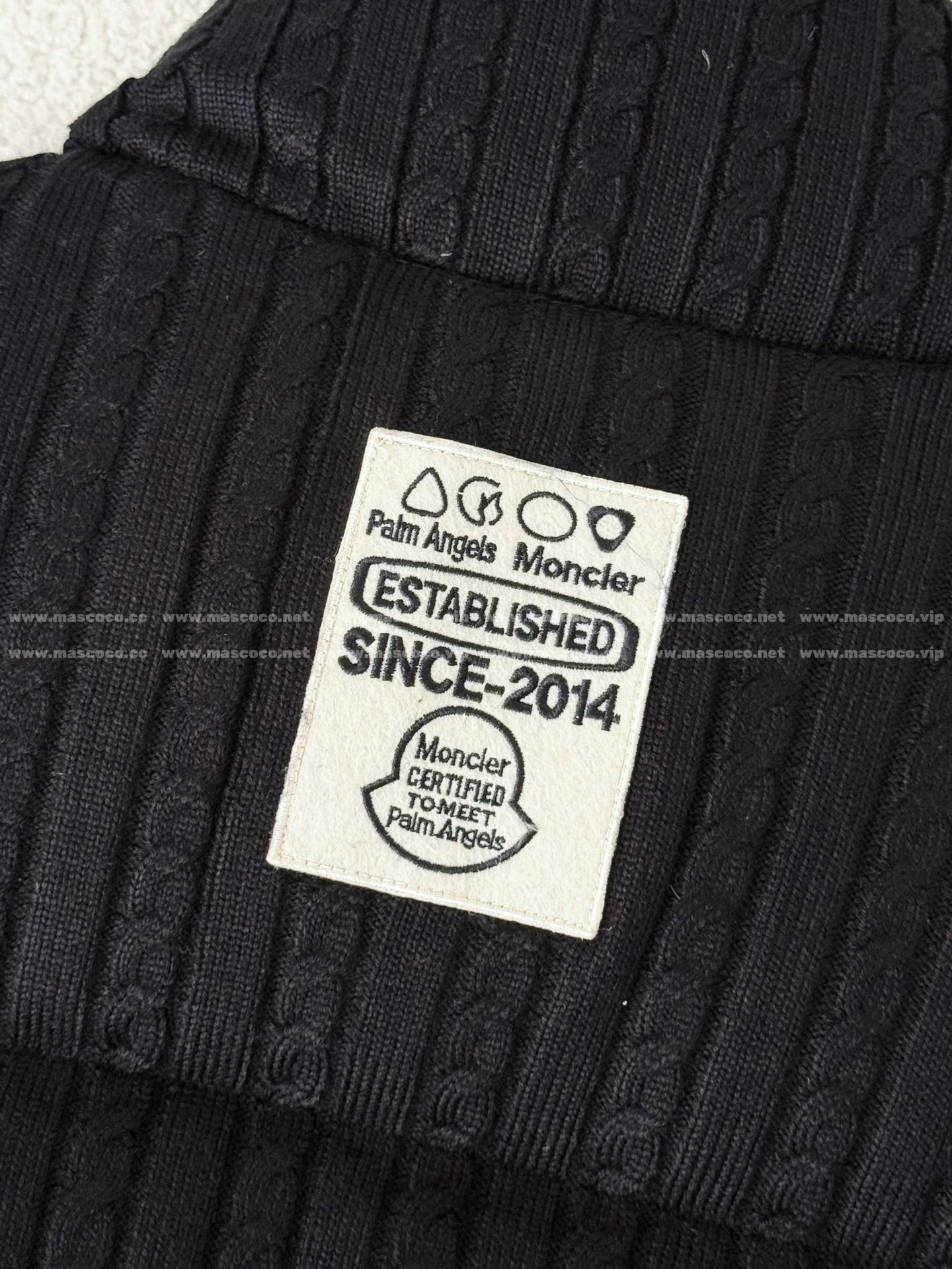 「#4933」Moncler Genius x Palm Angels FW24 Co-Branded Down Jacket - Image 8