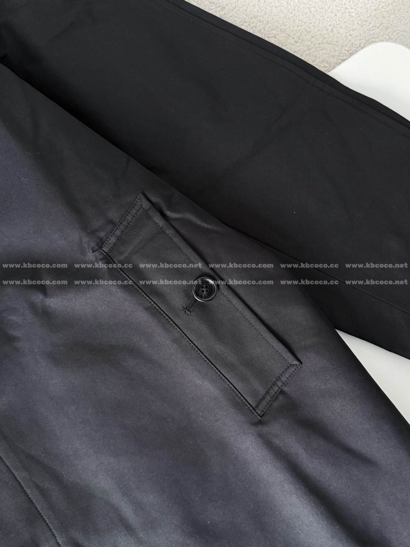 「#4975」Burberry Mid-length Bonded Gabardine Jackets - Image 3