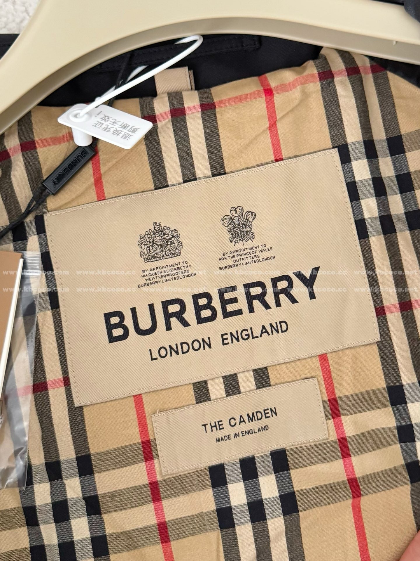 「#4975」Burberry Mid-length Bonded Gabardine Jackets - Image 9