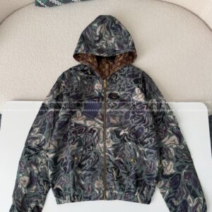 「#4978」Louis Vuitton x NIGO FW25 Reversible Hooded Zip-Up Jacket