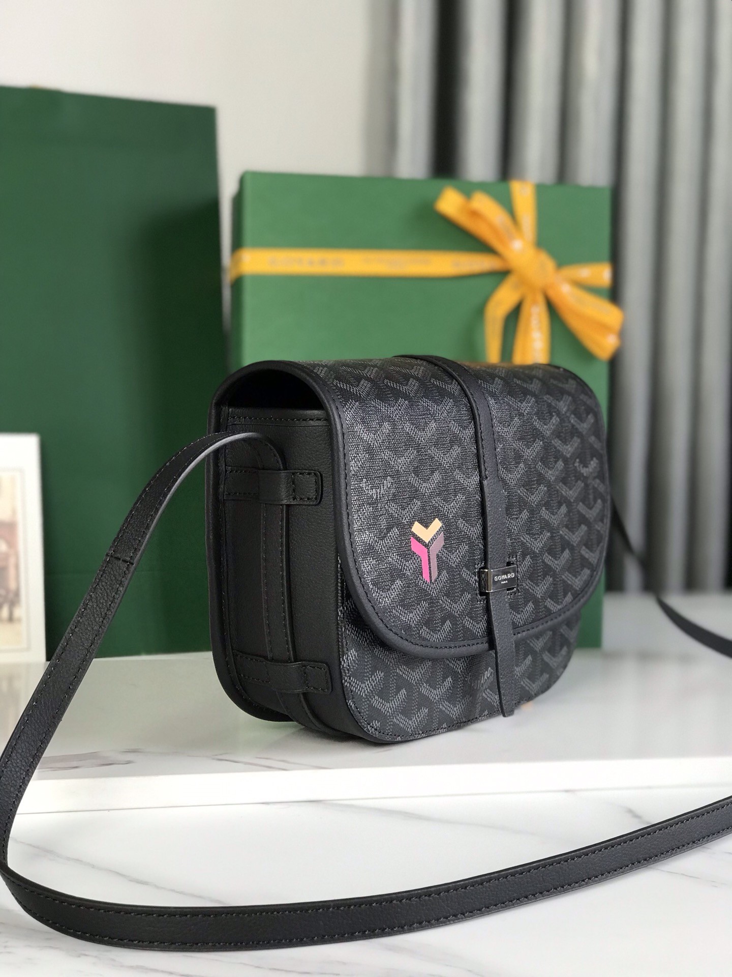 「#4992」Goyard Belvédère bag Top Quality Size:21.5*16*6cm - Image 3
