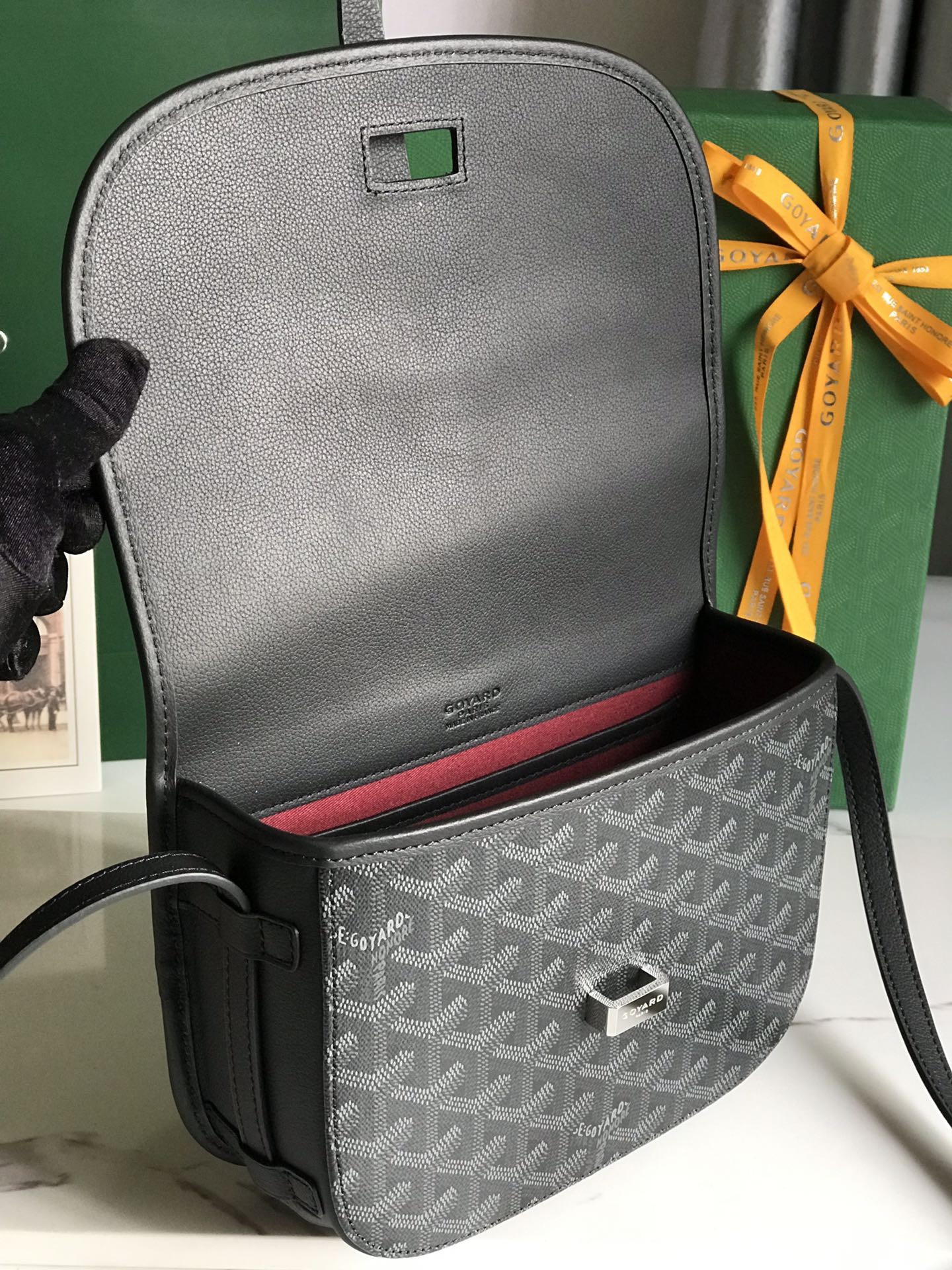 「#4992」Goyard Belvédère bag Top Quality Size:21.5*16*6cm - Image 6