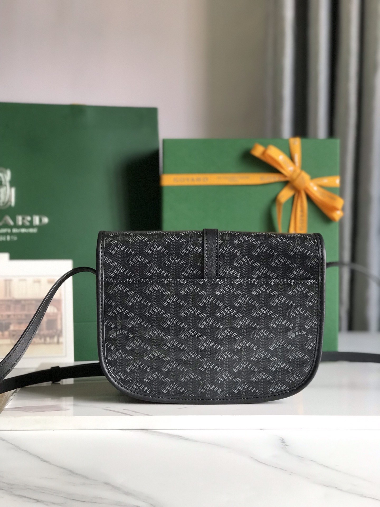 「#4992」Goyard Belvédère bag Top Quality Size:21.5*16*6cm - Image 2