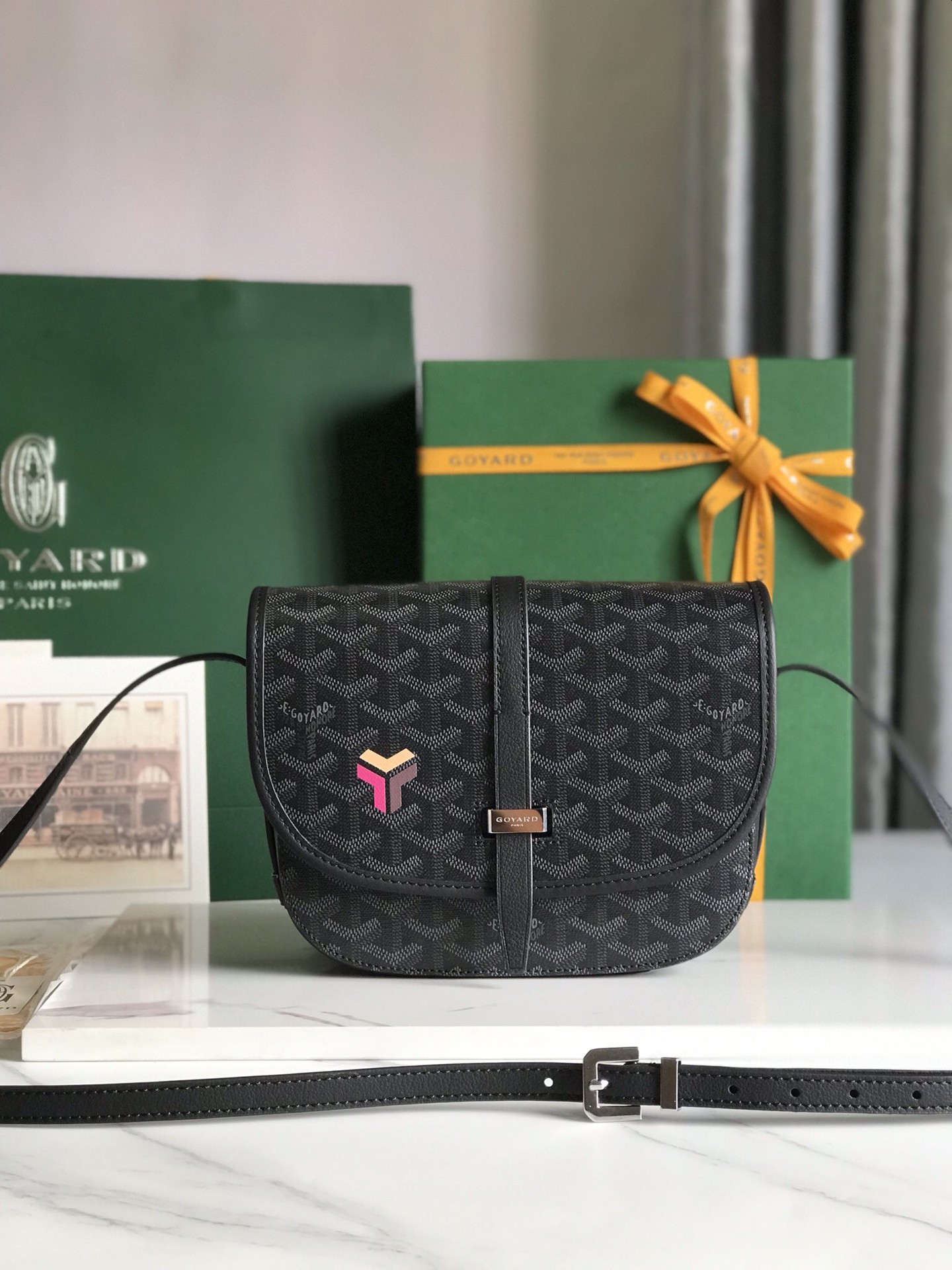 「#4992」Goyard Belvédère bag Top Quality Size:21.5*16*6cm
