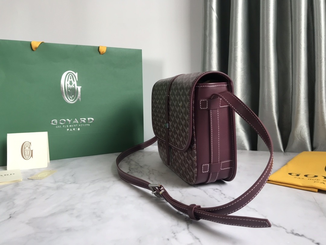 「#4984」Goyard Belvédère bag Top Quality Size:21.5*16*6cm - Image 3