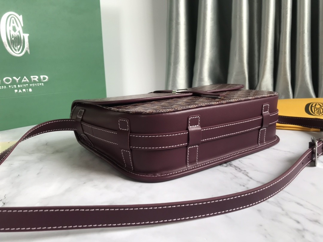 「#4984」Goyard Belvédère bag Top Quality Size:21.5*16*6cm - Image 4