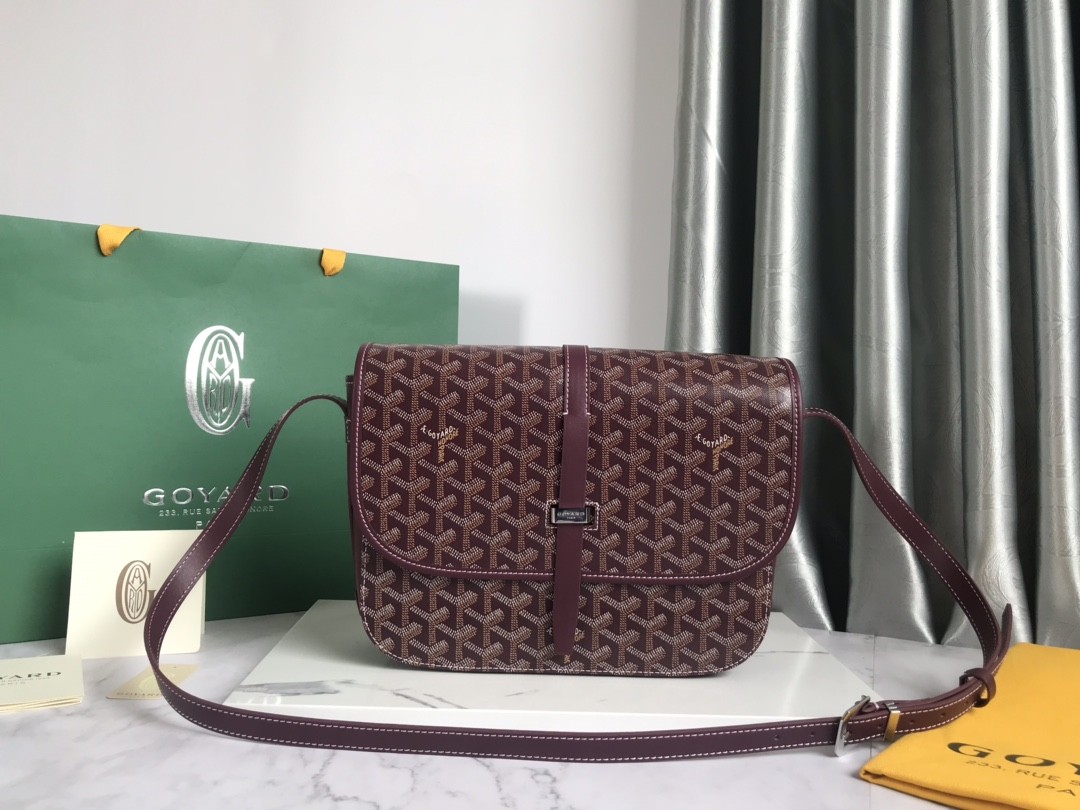 「#4984」Goyard Belvédère bag Top Quality Size:21.5*16*6cm