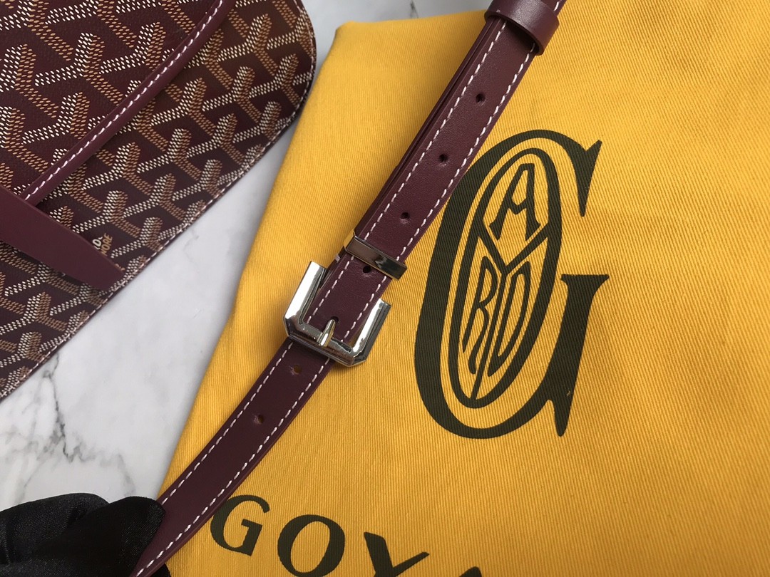 「#4984」Goyard Belvédère bag Top Quality Size:21.5*16*6cm - Image 9