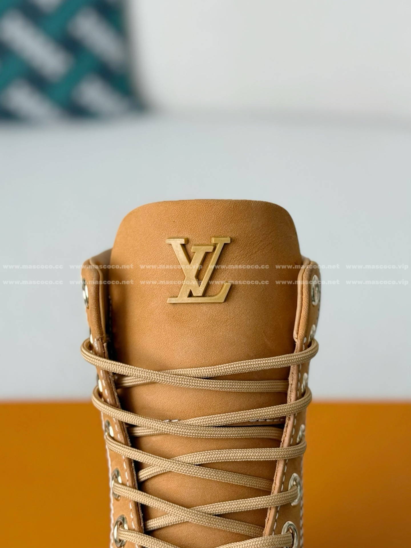 「#5029」LOUIS VUITTON RANGER LEATHER ANKLE BOOTS - Image 9