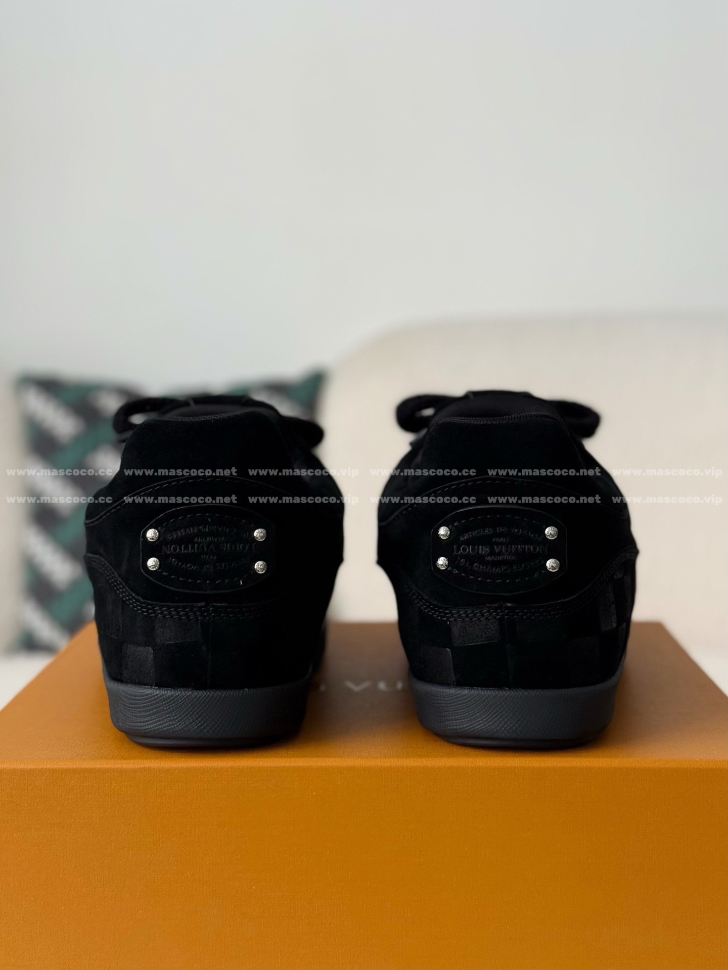 「#5055」LOUIS VUITTON x NIGO FW25 SUEDE LEATHER ROUND-TOED SNOW BOOTS - Image 3