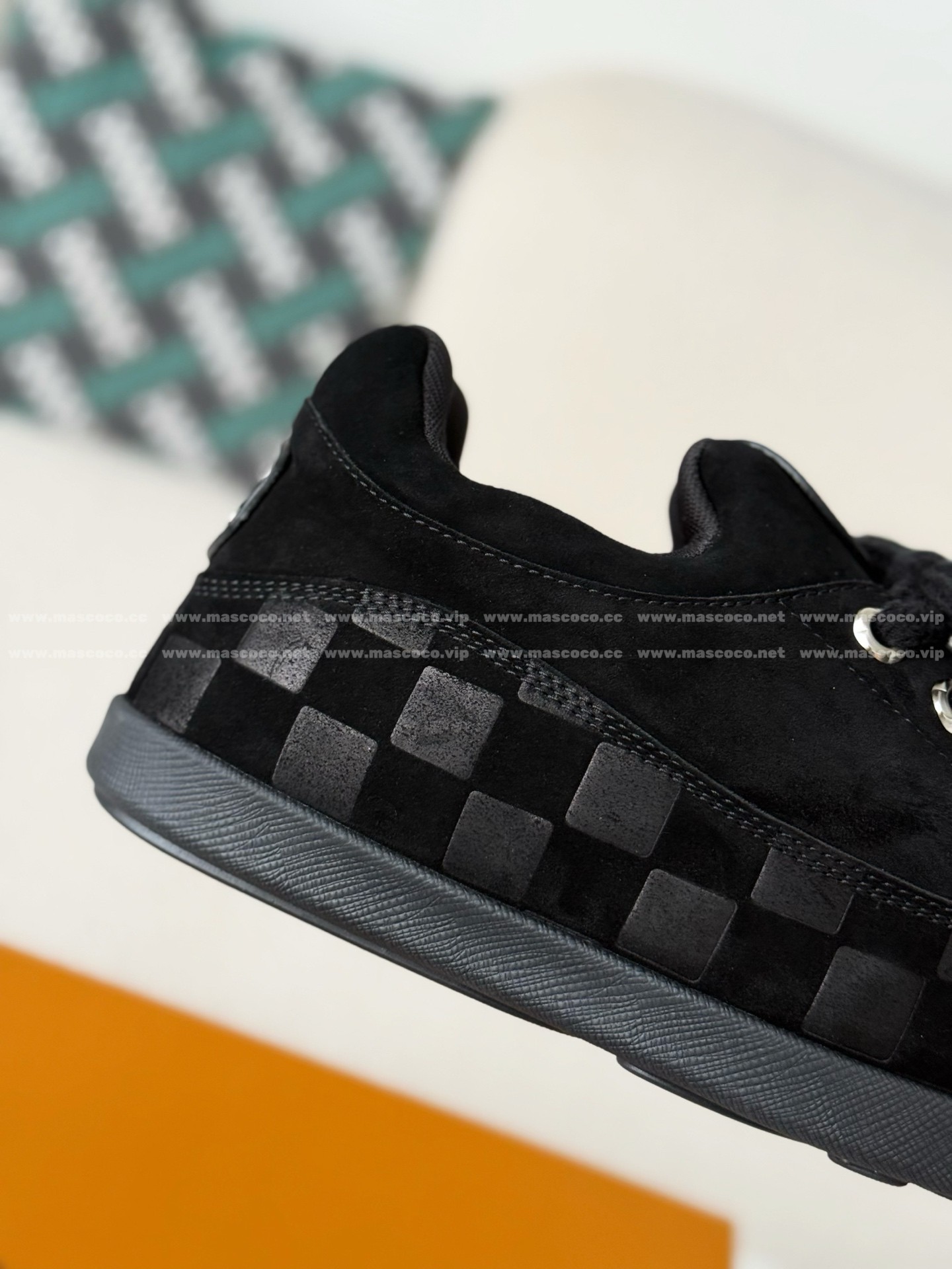 「#5055」LOUIS VUITTON x NIGO FW25 SUEDE LEATHER ROUND-TOED SNOW BOOTS - Image 7