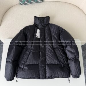 「#5102」Dior Logo Printed Stand-Up Collar Down Jacket