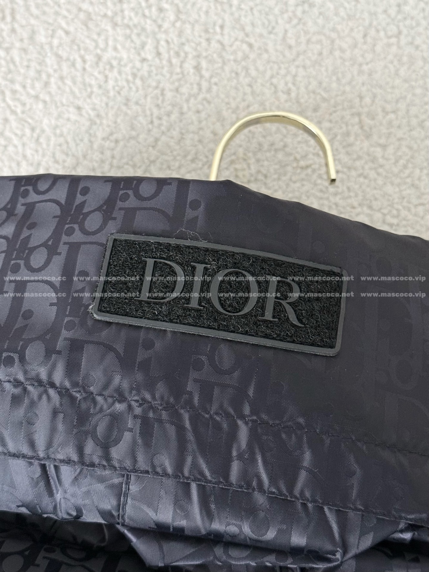 「#5102」Dior Logo Printed Stand-Up Collar Down Jacket - Image 8